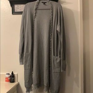 Forever 21 Gray Cardigan